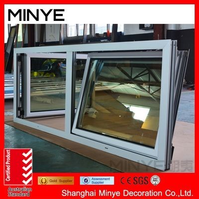 Shanghai Aluminum Double Hung Windows with VERTICAL Opening Pattern and OEM Welcome