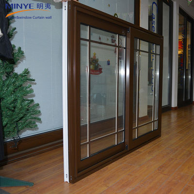 Customized Iron Window Grill Design with 1.4mm-2.0mm Profile Thickness and Grid ' Needs