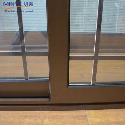Customized Iron Window Grill Design with 1.4mm-2.0mm Profile Thickness and Grid ' Needs
