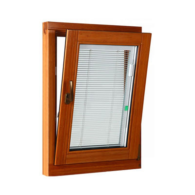 Vertical Opening Villa Aluminium Chain Winder Top Hung Window with and Timber Reveal