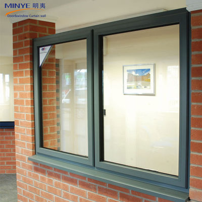 Wooden Window Frames Designs with Hurricane Impact and Powder Coated Aluminum Alloy