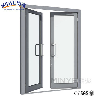 Living Room Heat and Cold Insulation Aluminum Glass Casement Door Color Customization