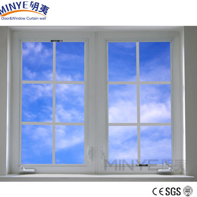 Modern Design Metal Window Grills Chinese Top Hardware and 450 PA Water Penetration