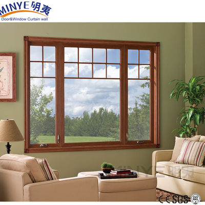 Modern Design Metal Window Grills Chinese Top Hardware and 450 PA Water Penetration