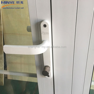 Germany Hardware Thermal Break Aluminum Arch Double Casement Window with Grills