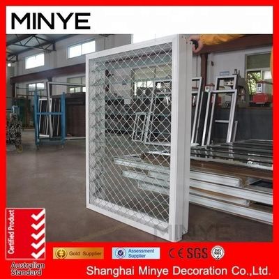 Aluminum Louver Window with Customizable Burglar Mesh and Horizontal Opening Pattern