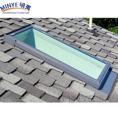 Chinese Top Waterproof French Style Aluminum Roof Window with Electric Velux Skylight