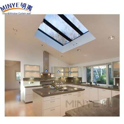 Chinese Top Waterproof French Style Aluminum Roof Window with Electric Velux Skylight