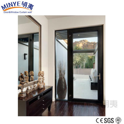 Entry Doors Aluminum Profile Glass Front Door Designs for Modern and Stylish Apartments