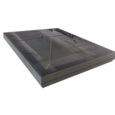 5mm 19A 5mm Glass Aluminium Skylight Frame with FiberGlass Screen Netting Material