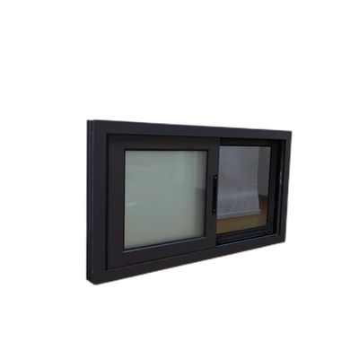 Tempered Glass Sliding Windows Brown Bulletproof Glass Window for Villa Requirements
