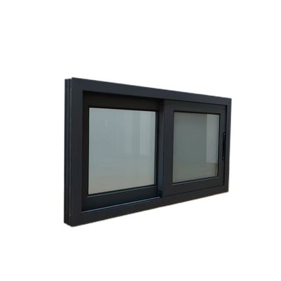 Tempered Glass Sliding Windows Brown Bulletproof Glass Window for Villa Requirements