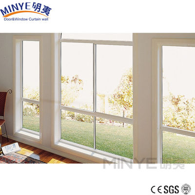 Customized Colors Open Style Wood Color Aluminum Window Grills Design for Sliding Style