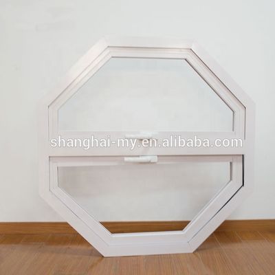 Aluminum Alloy Frame Octagon Shape Casement French Window for Sophisticated Living