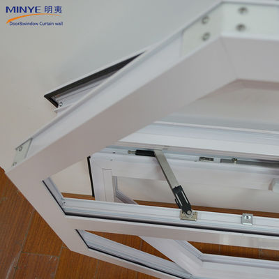 Aluminum Alloy Frame Octagon Shape Casement French Window for Sophisticated Living
