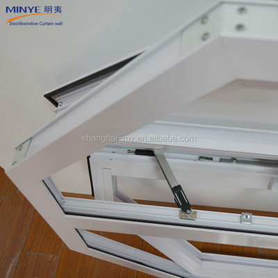 Customizable Hexagon Aluminum Glass Casement Window with Dow Corning Silicone