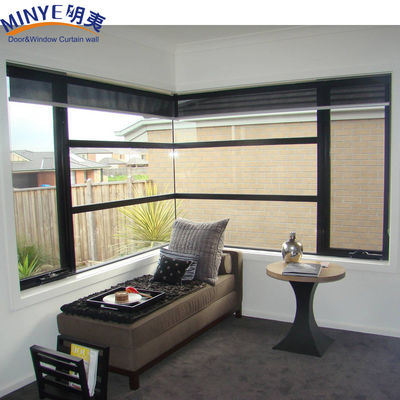 Seamless Aluminum Alloy Frame Reinforced Corner Windows for Modern and Sleek Design