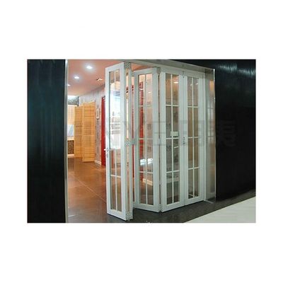 Germany Hardware 40mm Interior Aluminum Accordion Folding Louver Door with Hardware