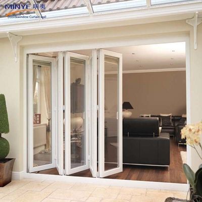 2.5mm Profile Thickness Chinese Top Aluminum Bi-Folding Door/Partition Wall Design