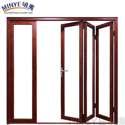 Sound Insulation Aluminum Folding Door with 4 Panel Aluminum Screen Door in Modern Design