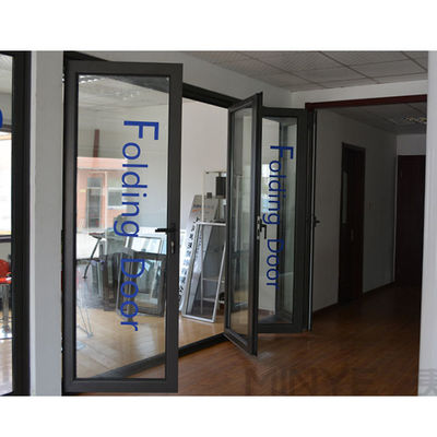 America Sealing Silicon Aluminum YKK Folding Doors for Long-Lasting Performance