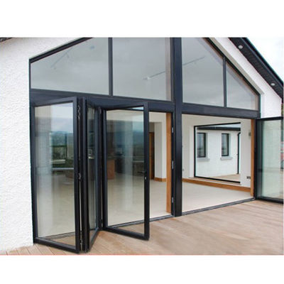 Commercial Aluminum Profile Folding Door Garage with Long-Lasting Durability