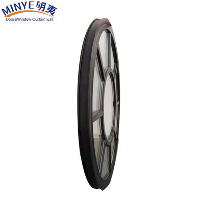 Decorative Circular Aluminum Frame Window with Modern Design and Powder Coated Finish