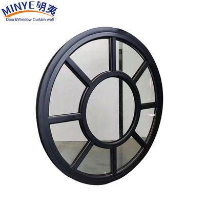 Decorative Circular Aluminum Frame Window with Modern Design and Powder Coated Finish