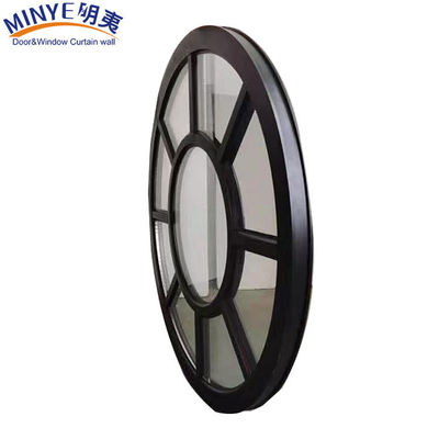 Decorative Circular Aluminum Frame Window with Modern Design and Powder Coated Finish