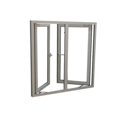 Swing Open Style European 50 Series Aluminum Casement Window Home