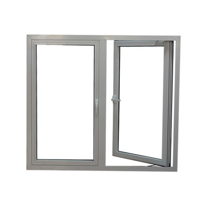 Swing Open Style European 50 Series Aluminum Casement Window Home