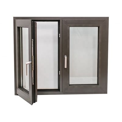 Aluminum Extrusion House Window Plans for Casement Windows White Profile Color to Meet