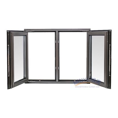 Aluminum Extrusion House Window Plans for Casement Windows White Profile Color to Meet