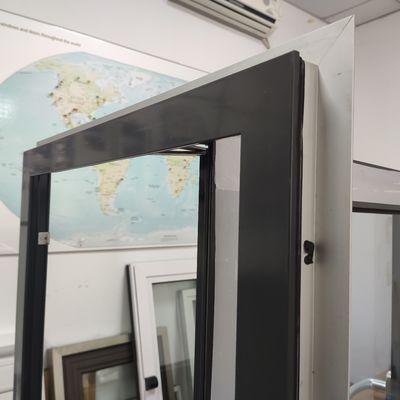 Villa Sun Room Aluminum French Window with Broken Bridge Seal and Thermal Insulation