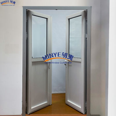 Workshop Door 2023 Style Swing Casement Door with Chinese Top Hardware Promotion