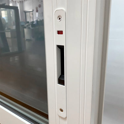 1.4mm Profile Thickness Double Glazed Double Tempered Glass Aluminum Alloy Sliding Window