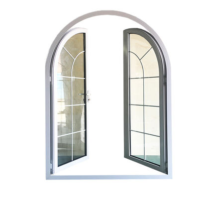 Customization Aluminum Alloy French Door for Arc Door to Casement Door