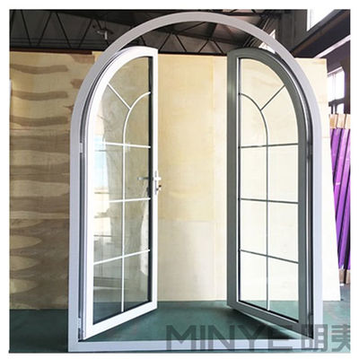 Customization Aluminum Alloy French Door for Arc Door to Casement Door