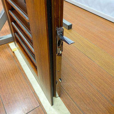 Hotel Design Solution Anodized or Powder Coated Profile Finish Swing Open Shutter