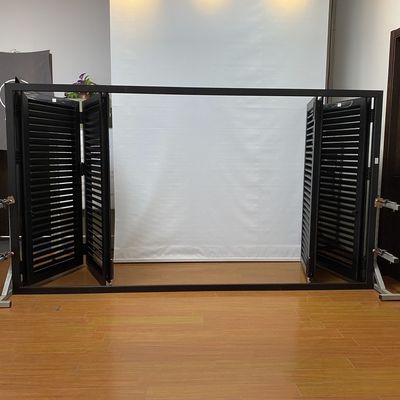 Horizontal Opening Pattern Aluminum Alloy Folding Windows and Shutter for Daylighting