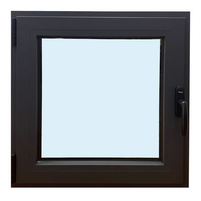 Villas Glass Window with Swing-Casement Style and Aluminum Alloy Frame Fiberglass Netting