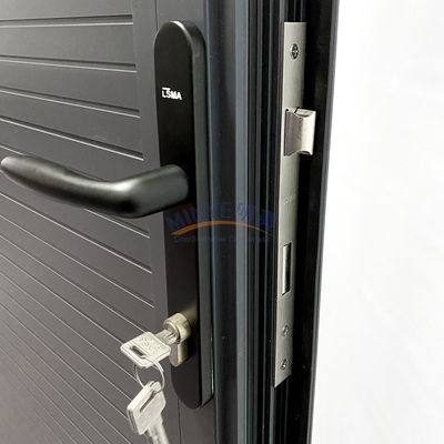 Modern Design Aluminum Whole Panel Casment Door for Exterior Applications