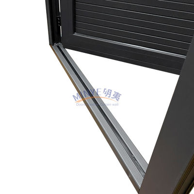 Modern Design Aluminum Whole Panel Casment Door for Exterior Applications