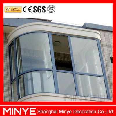 Seamless Corner Windows with UPVC Frame 90 Degree Reinforced Aluminium/PVC Window
