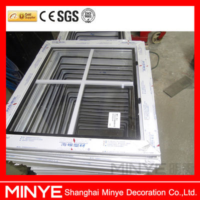Seamless Corner Windows with UPVC Frame 90 Degree Reinforced Aluminium/PVC Window