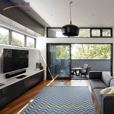 Stainless Steel Screen Netting Material Aluminium Double Tempered Glass Sliding Doors