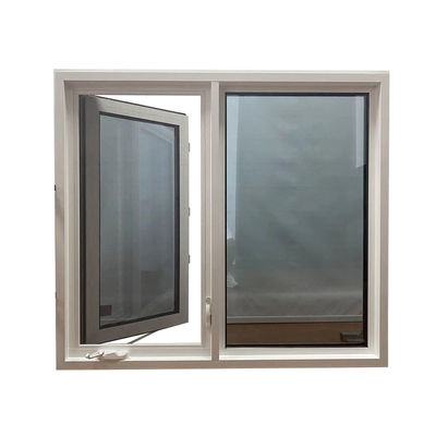 Large Ventilation Aluminum Casement Windows with Excellent Seal and Sound Insulation
