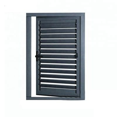 Customized Size Adjustable Louver Shutter for Interior Window in Powder Coated Finish