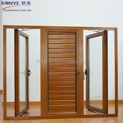 Customized Size Adjustable Louver Shutter for Interior Window in Powder Coated Finish