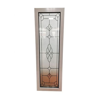 High Security Aluminum Alloy Fixed Window with Large Glass Panel and Horizontal Opening
